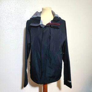 Champions C9 Black Waterproof Breathable Technology Hooded Jacket Size Small